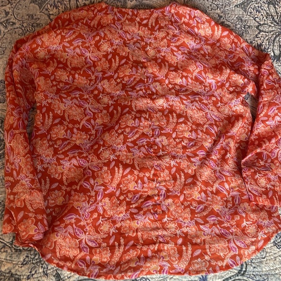 JCrew Floral Tunic- size S - NWT - Picture 4 of 4